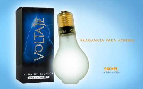 VOLTAJE envase y frasco
