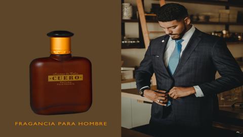 Fragancia para hombre CUERO